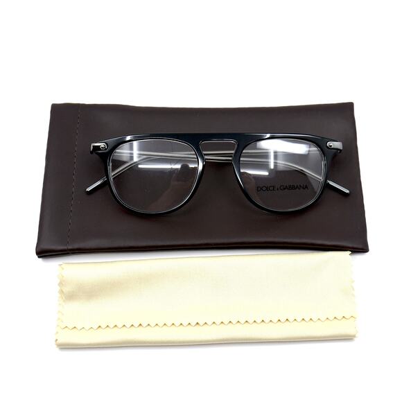 DOLCE&GABBANA DG3318 675 BLACK AUTHENTIC EYEGLASSES FRAME - Picture 9 of 10